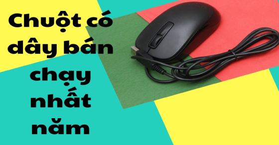 Top 10 chuột có dây bán chạy nhất năm 2023 tại Thế Giới Di Động